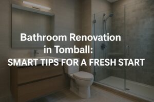 Read more about the article Bathroom Renovation in Tomball: Smart Tips for a Fresh Start