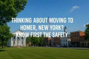 Read more about the article Thinking About Moving to Homer, New York? Know Firstthe Safety
