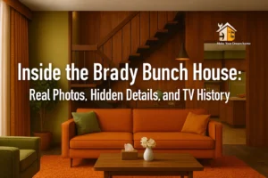 Read more about the article Inside the Brady Bunch House: Real Photos, Hidden Details, and TV History