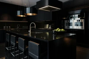 Read more about the article Modern Luxury Black Kitchen: The Ultimate 2026 Guide to Safe, Stylish, and Smart Design